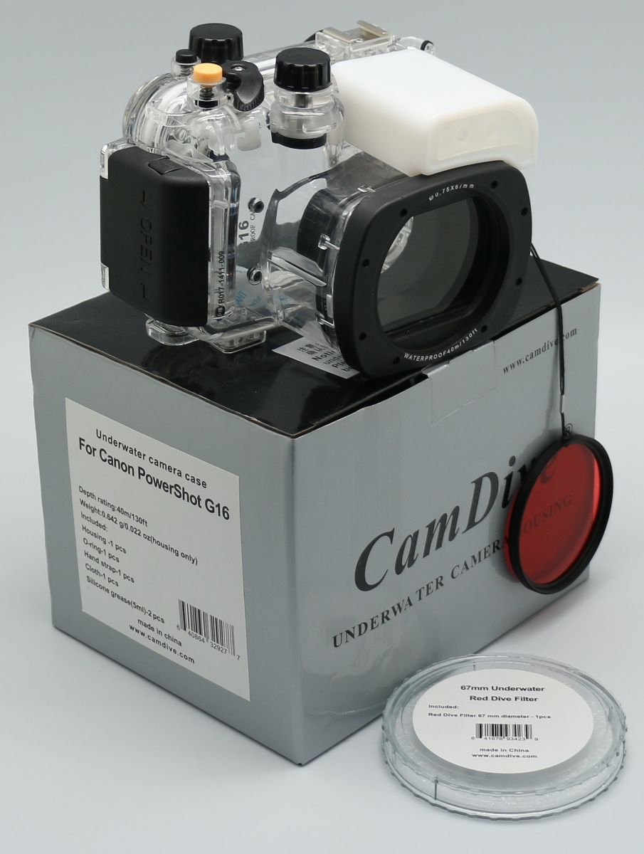 Camdive Canon G16   ()