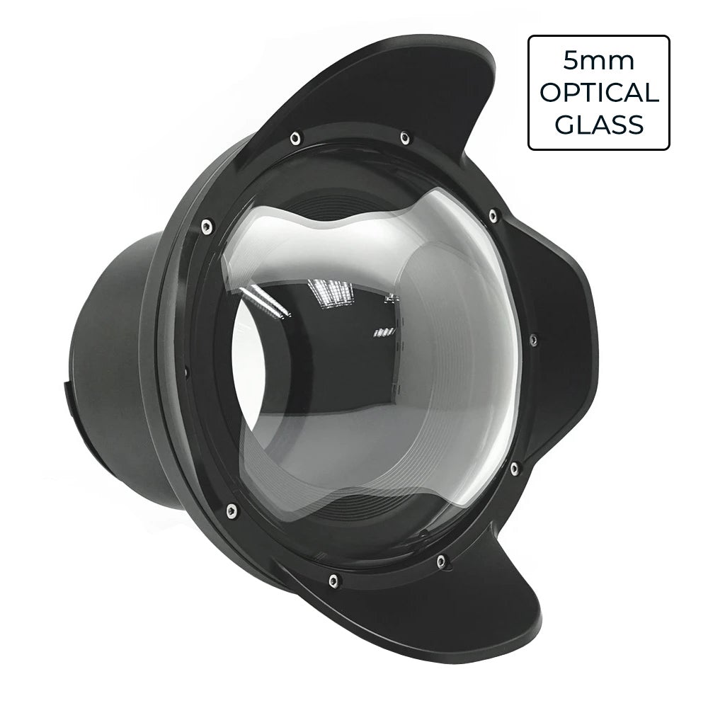 Seafrogs 6" Wide Dome Port 155/106 Glass Type1,     Type1
