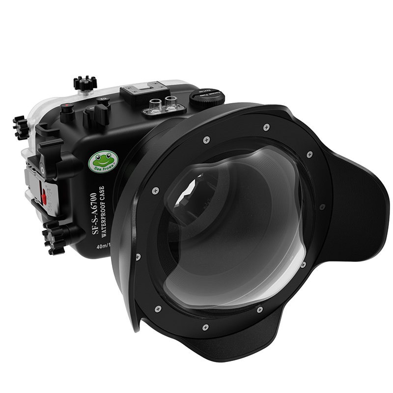 Seafrogs A6700 + WDP155/100 T1    Sony A6700   WDP155/100 T1